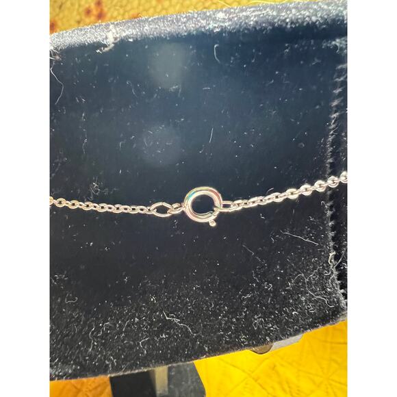 Serpent snake pendant silver tone necklace gothic witchy reptile jewelry - Picture 3 of 7